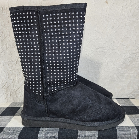 Silver Dew Women's Jessica-02 Studded Boots - Picture 2 of 9